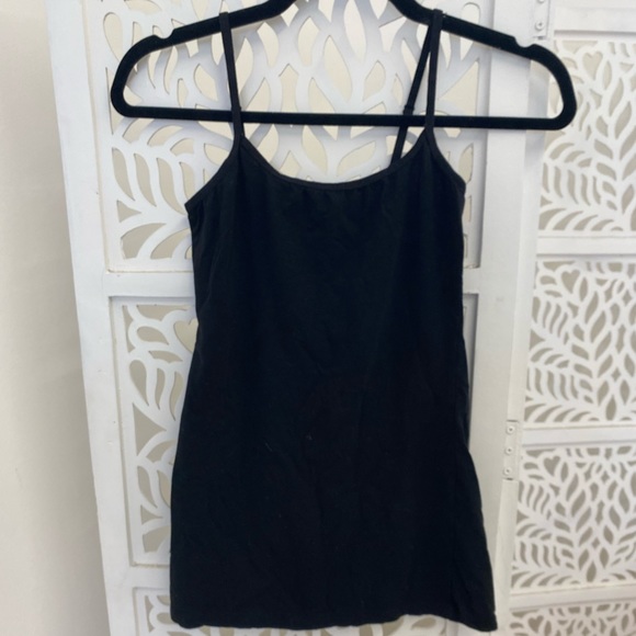 Active Basic Tops - Active Basic Black Tank Top
